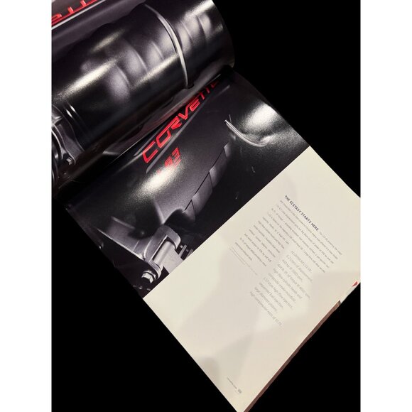 Chevrolet Corvette 2009 Dealer Brochure Coupe, Convertible, Z06, ZR1 Collectible - Picture 3 of 4